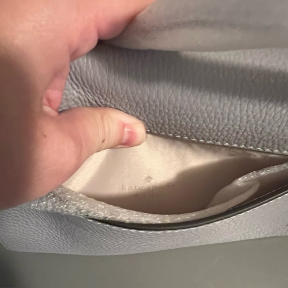 KATE SPADE Crossbody Purse Mountain Grey - Picture 9 of 14
